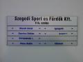 Szegedi Sport �s F�rd�k / Bels� inform�ci�s rendszer II. (2009-01-01)